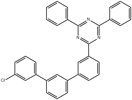 2-(3'-氯-[1,1':3,'1''-三联苯]-3-基)-4,6-二苯基-1,3,5-三嗪
