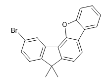 7H Benzo b fluoreno 3 4 d furan 10 bromo 7 7 dimethyl OLED商城